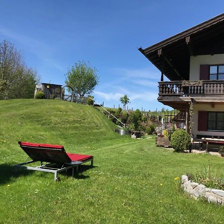 Ferienwohnung Draexl Garten Und Bergblick Nußdorf am Inn Exterior foto