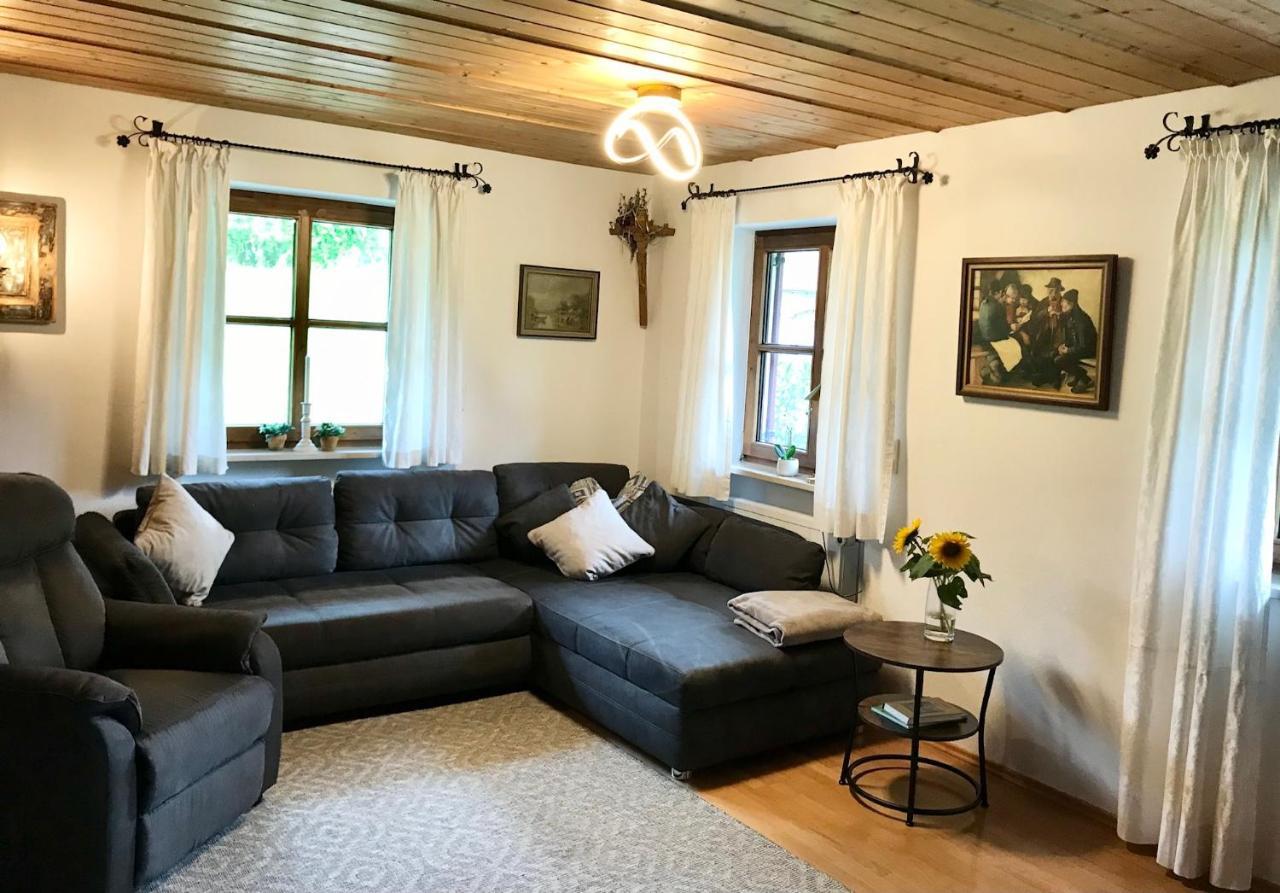Ferienwohnung Draexl Garten Und Bergblick Nußdorf am Inn Exterior foto