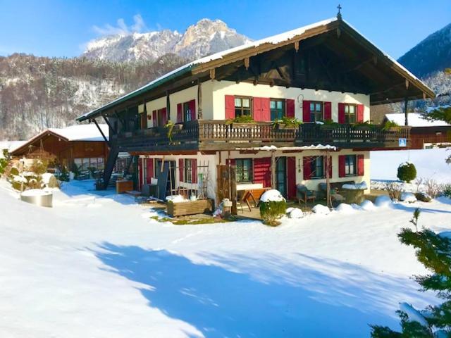 Ferienwohnung Draexl Garten Und Bergblick Nußdorf am Inn Exterior foto